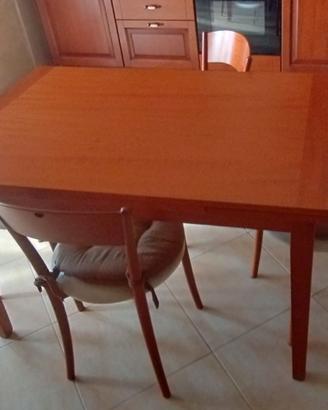 Tavolo Calligaris allungabile con sedie
