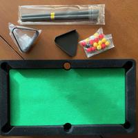 Mini biliardo: tavolo,16 palle,2 stecche,triangolo