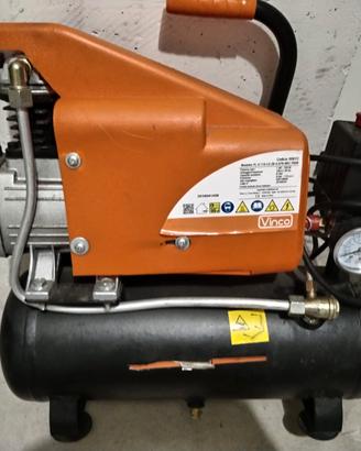 Compressore Vinco 6l lubrificato