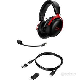 HP Cuffia Gaming HyperX Cloud III Wireless 120h DT
