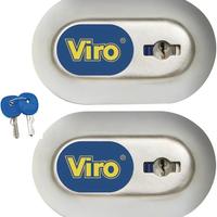 VIRO Van Lock Compact Coppia KA Chiavi Uguali