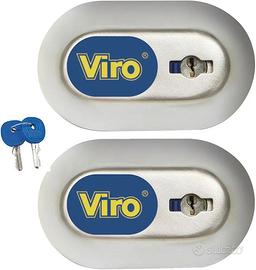 VIRO Van Lock Compact Coppia KA Chiavi Uguali