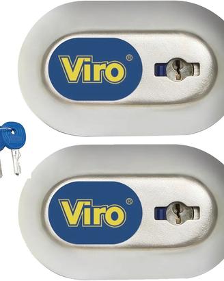 VIRO Van Lock Compact Coppia KA Chiavi Uguali