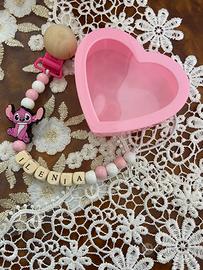 Clip Ciuccio Angel con Scatola Porta Ciuccio