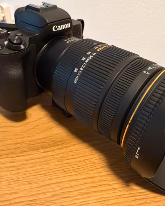 Canon M50 Mark II + Sigma 17-50 f/2.8 + Viltrox