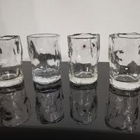 Brancamenta 4 bicchieri ghiaccio vetro casa