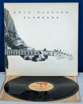 Eric Clapton SLOWHAND LP Vinile 1977 UK RaRo