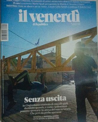 Il Venerdì di Repubblica 24 Luglio 2008 - Colin Fa