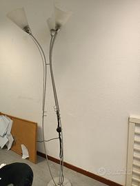 Lampada da terra a 3 luci