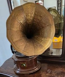 GRAMMOFONO A MANOVELLA "HIS MASTER'S VOICE" ORIGIN