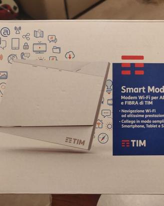 Smart Modem adsl e fibra Tim