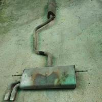 Terminale + centrale Scarico volkswagen Golf 7 TSI