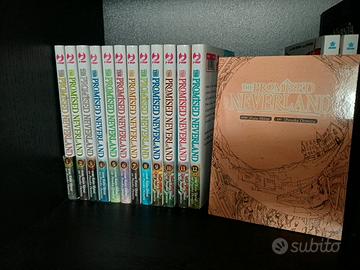The Promised Neverland 1-12 + Notebook.

