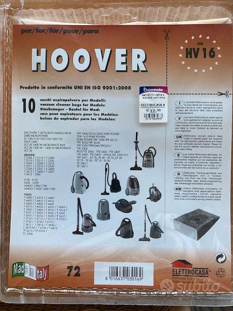 sacchetti aspirapolvere Hoover - Elettrodomestici In vendita a Varese