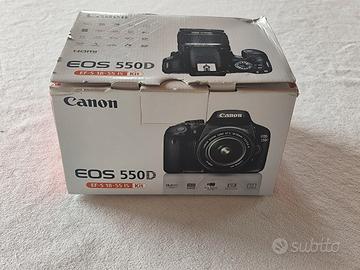 Canon Reflex EOS 550D + obiettivo EFS 18-55