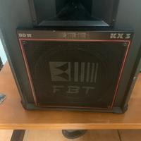 Cassa potente suono fbt vintage