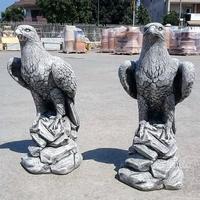 Aquile coppia giardino cemento no pietra