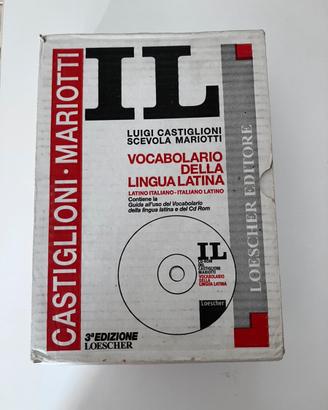 Vocabolario latino IL castiglioni mariotti