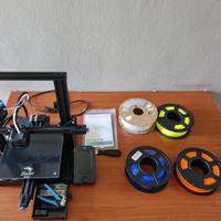 Stampante3D Ender 3 V2 + 4 bobine– Ritiro a mano