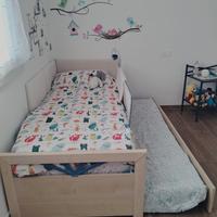 Letto 1 piazza + letto a scomparsa