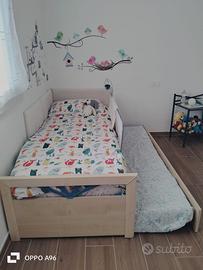 Letto 1 piazza + letto a scomparsa