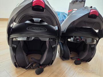 Coppia Caberg Duke Evo Matt taglie S + M interfono