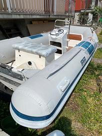 Gommone 4,60 con motore 35 cv