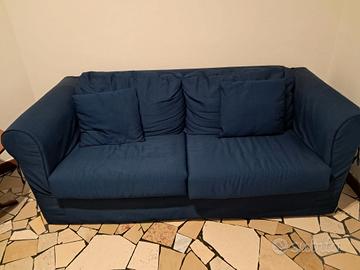  divano letto e poltroncina abbinata 