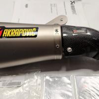 terminale Marmitta scarico Akrapovic Slip On Titan