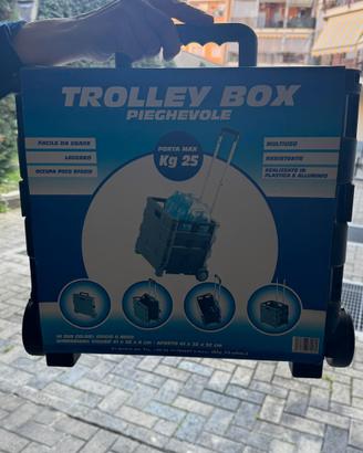 carrello pieghevole a scatola 