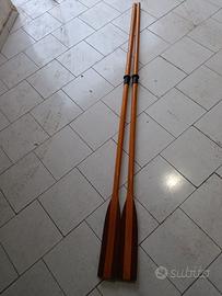 REMI IN MOGANO h=220 cm  x 38 mm