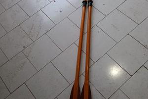 REMI IN MOGANO h=220 cm  x 38 mm