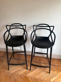 2 sgabelli Kartell Masters Stool by P. Stark h=65