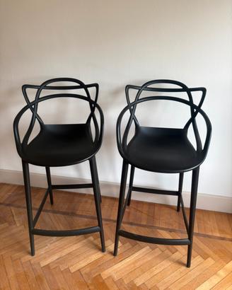 2 sgabelli Kartell Masters Stool by P. Stark h=65