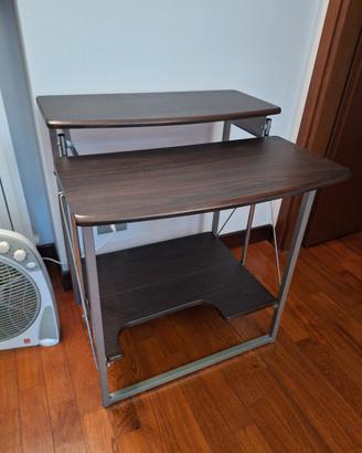 Scrivania pc pieghevole