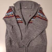 maglione a zip bambino 