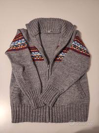 maglione a zip bambino 