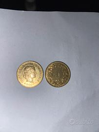Moneta franco svizzero 5 cent