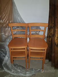 Sedie in legno 