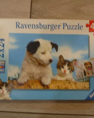 Puzzle cani e gatti