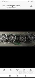 4 cerchi in lega alfa 156/gt