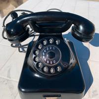 Telefono antico di bachelite perfetto da collezion