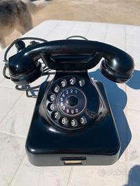 Telefono antico di bachelite perfetto da collezion