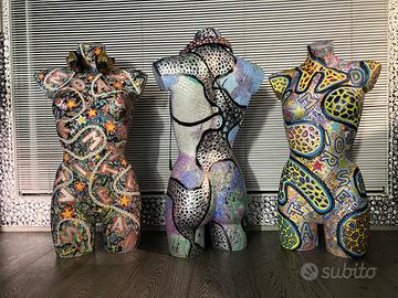 BUSTI ARREDO D'ARTISTA