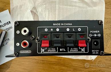 Amplificatore Audio Ak170 nuovo