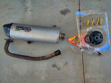 Marmitta Gpr e Multivar Malossi 