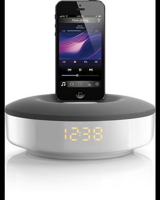 Sistema docking con altoparlanti per iPhone