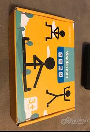 Gioco creativo manualità. Omino snodabile 32 cm