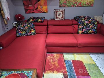 Divano Poltronesofà Frigento 3 posti + chaislongue