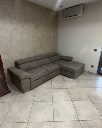 Divano letto angolare con penisola – NUVOLA MC